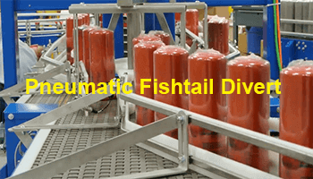 Pneumatic Fishtail Divert